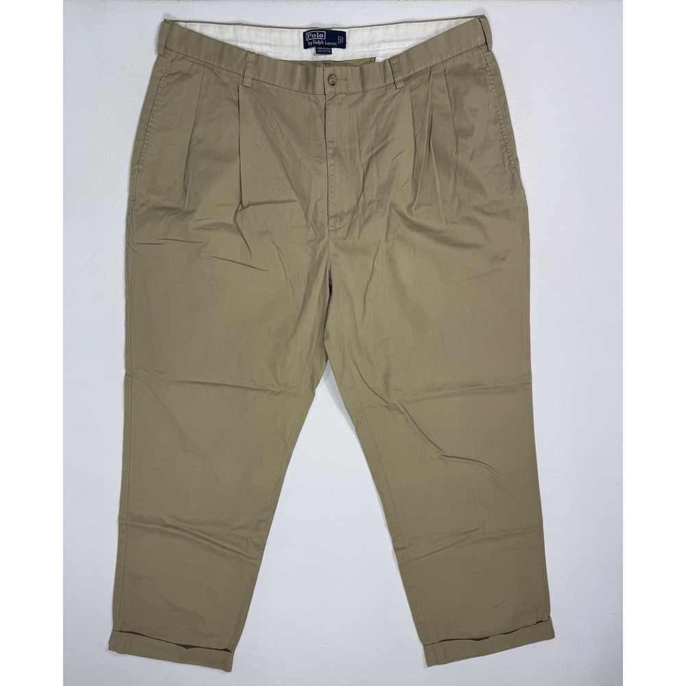 Polo Ralph Lauren Men’s 40x30 (38x30) Hammond Chino Pants Cuffed Office Career